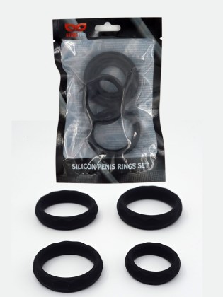 Silikonski prstenovi set od 4 komada- AT 1215-1